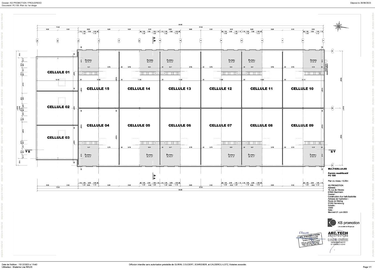 Local d'activité Sarrebourg 3262m² Vente local d'activité Sarrebourg Moselle OVACT2426322 14